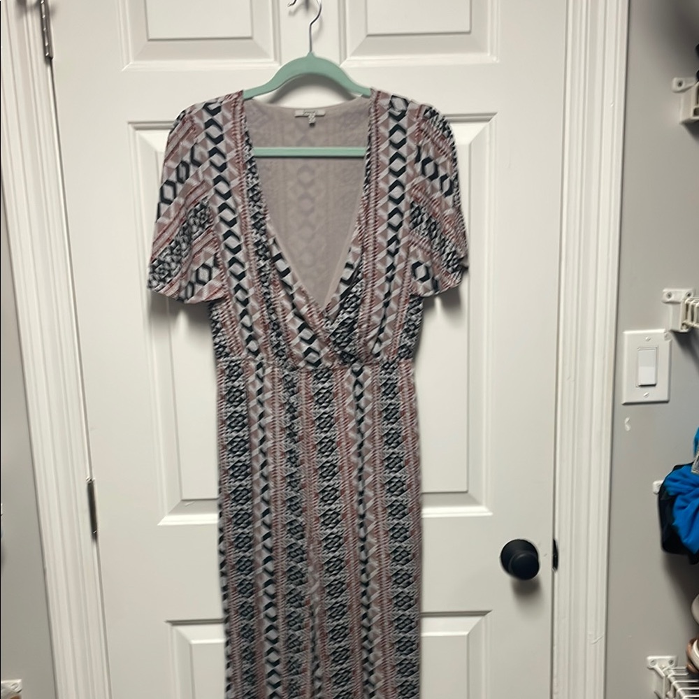 Stylish Geometric Patterned Jumpsuit - image 1